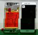 MODULE AFFICHEUR+COQUE BLANCHE+TP+BATTERIE+ECOUTEUR WARSAW=>02351FSC