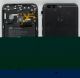 MODULE COQUE ARRIERE MIDNIGHT BLACK AVEC LECTEUR EMPREINTES ET BATTERIE DUKE-LXX