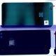 CAPOT BATTERIE SAPPHIRE BLUE AVEC LECTEUR EMPREINTES DIGITALES WARSAW-L22J