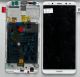MODULE AFFICHEUR+COQUE+TACTILE+HP+BATTERIE WHITE RHONE-L21=>02351QXU