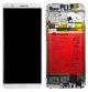 MODULE AFFICHEUR+COQUE BLANCHE+TP+LECTEUR EMPREINTES+ECOUTEUR+VIBREUR FIGO-LX1=>02351SVE