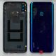 COQUE ARRIERE BLEUE POT-LX1 FINGERPRINT PLASTIC BLUE JANUS