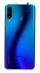 CAPOT BATTERIE + LECTEUR D EMPREINTES PEACOCK BLUE (MARIE-L01MEA)