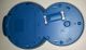 BASE PLATE BLUE PAVONE
