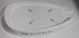 TRAY HE PRTED (CHALK WHITE)