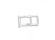 SIM-TRAY (TRAPPE SIM) EVA-L19 SILVER