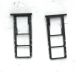 SIM-TRAY BLACK DOUBLE=>51661MDT