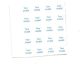 SEAL LABEL CUN-U29 SEALING LABEL_4*4MM_EASY SHREDDING_1+0_ZDS
