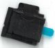 EARPHONE SEAT RUBBER SLEEVE CUN-L01,RUB_BLACK