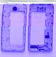 BACK COVER+REAR CAMERA LENS+SPEAKER BOX,LYO-L21,GREY,DUAL CARD,SILVER DECORATIVE PIECES