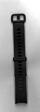 BRACELET ANDES-B29 LONG WATCHBAND + PIN GRAPHITE BLACK SPORT BAND