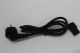 BLACK POWER CABLE SCHUKO L EQUALS 1200MM