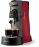 PHILIPS SENSEO® SELECT MACHINE À CAFÉ À DOSETTES CSA240/90 ROUGE INTENSE