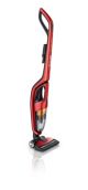 Aspirateur Balai 2 en 1 Technologie Cyclone rouge