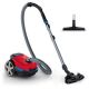 PERFORMER COMPACT ASPIRATEUR TRAÎNEAU AVEC SAC ROUGE SPORTIF