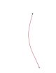 CABLE COAXIAL 121.7MM ROUGE  [SM-G770F]