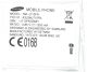 ETIQUETTE IMEI SM-J710F