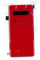 CAPOT BATTERIE BACK GLASS ROUGE (ZR) [SM-G973F/DS]