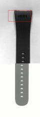 BRACELET AVEC TROUS TAILLE L NOIR (ZK) SM-R365