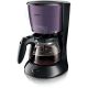 CAFETIERE COULEUR NOIRE ET METAL 1.2L 10-15 TASSES