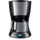 CAFETIÈRE DAILY ISOTHERME PROGRAMMABLE NOIR ET MÉTAL 1000 W