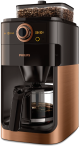 PHILIPS GRIND AND BREW CAFETIÈRE HD7768/70 CUIVRE