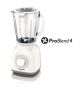 Philips Blender 400W Bol en verre 1,5L 2 vitesses + pulse